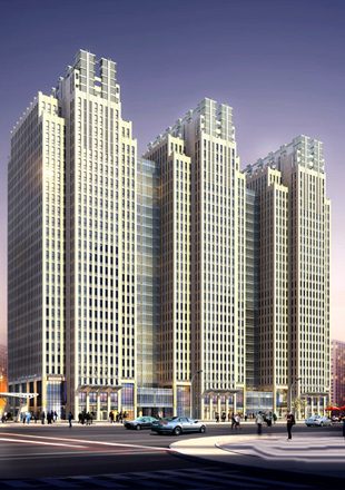 绿都广场建筑外观